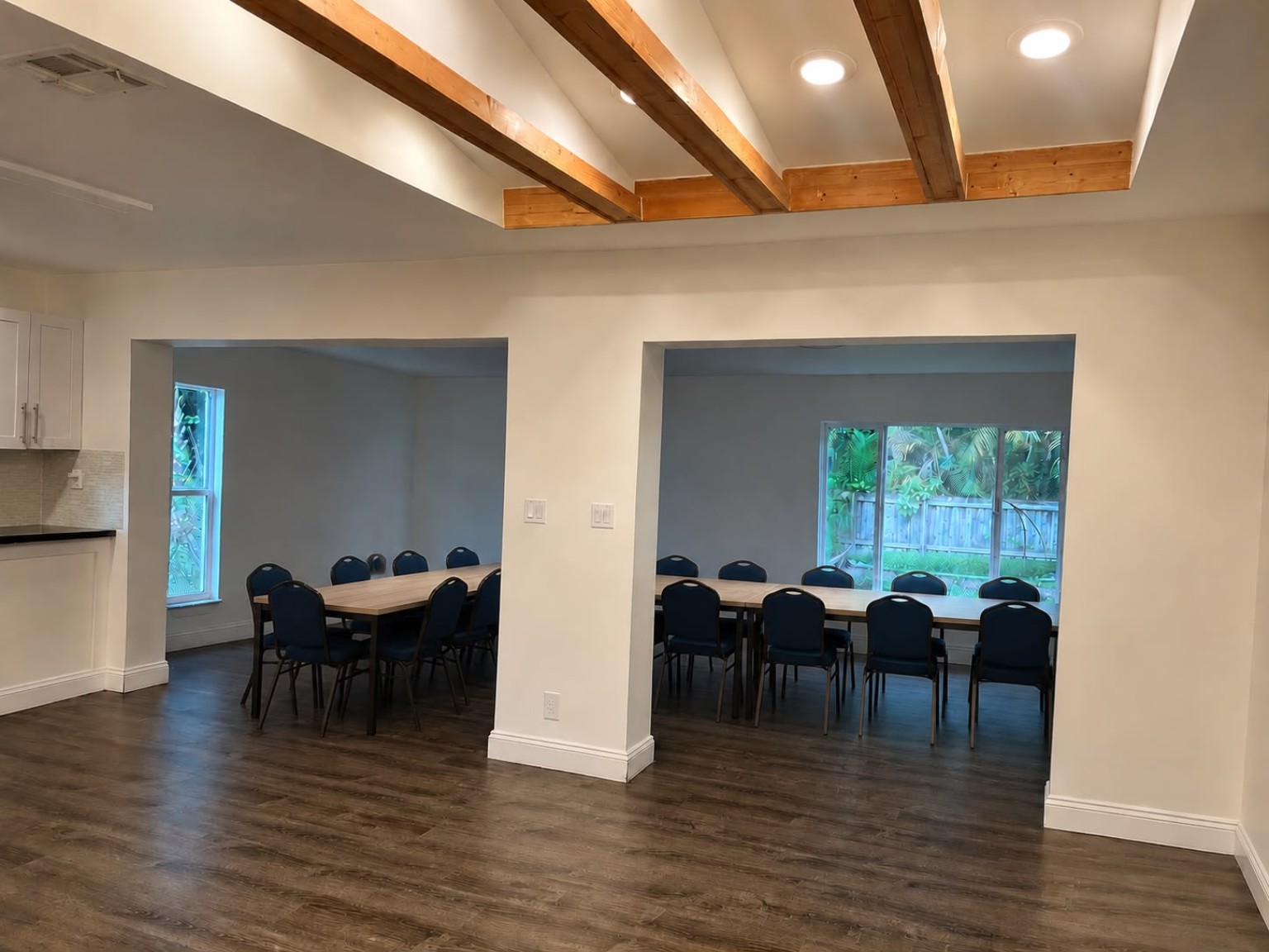 Bright interior learning space